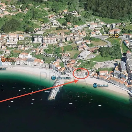 Apartman Xilgar Apto Proa Atico I Encima De La Playa Raxo